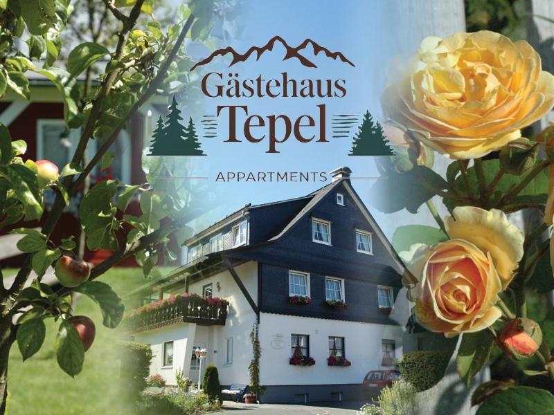 Gaestehaus Tepel Winterberg Kültér fotó